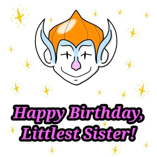 Illustration from “Birthday”