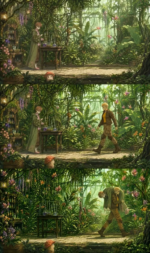 Illustration from “The More Things Change (The More They Stay The Same)”, Chapter 4