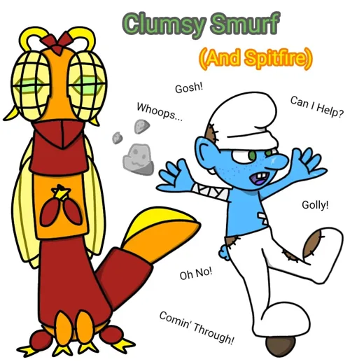 Illustration from “100 Smurfy Profiles”, Chapter 7
