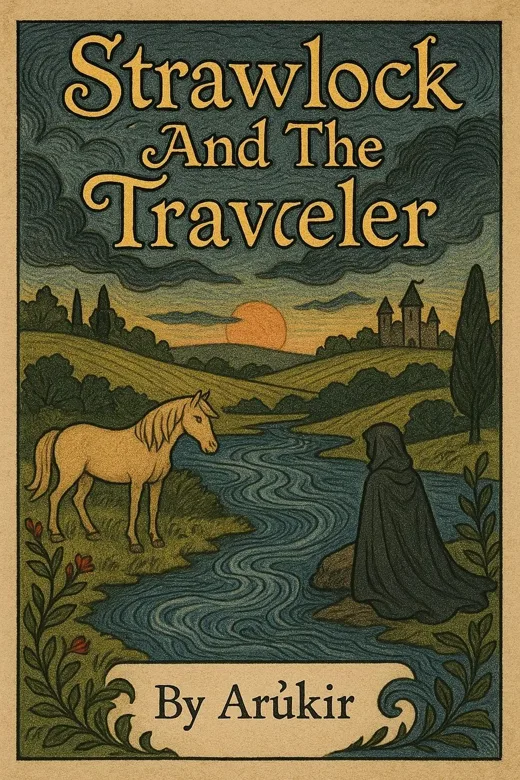 Illustration from “Strawlock And The Traveler”, Chapter 1