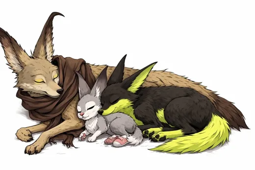 Illustration from “Brown, Grey, & Green”, Chapter 1