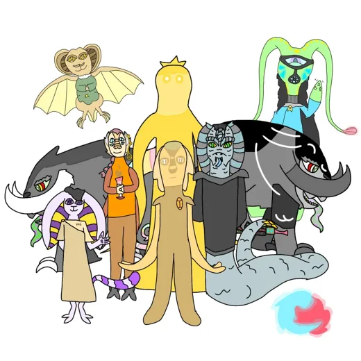 Illustration from “What If DS9 Aliens Weren't All Humanoids?”, Chapter 1