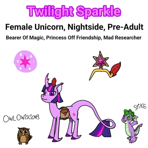 Illustration from “How I See My Little Pony”, Chapter 3