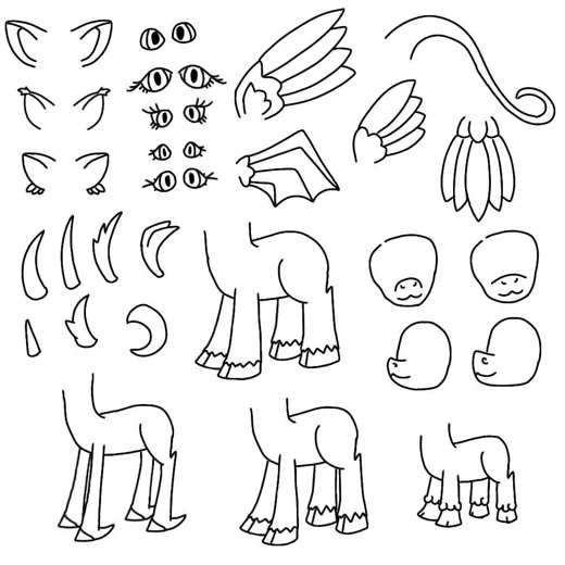 Illustration from “How I See My Little Pony”, Chapter 3