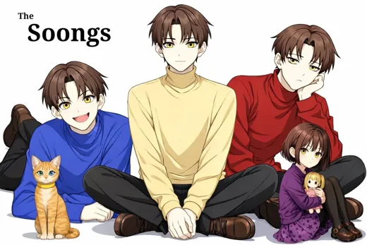 Illustration from “The Soong Brothers”, Chapter 1