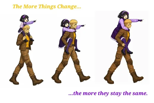 Illustration from “The More Things Change (The More They Stay The Same)”, Chapter 1