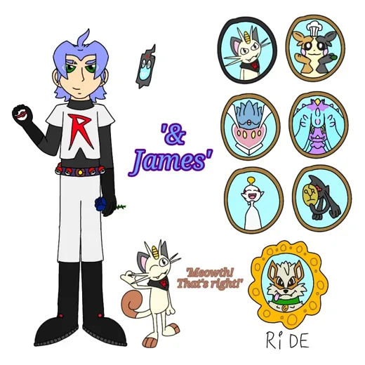 Illustration from “Team Rocket's Fate”