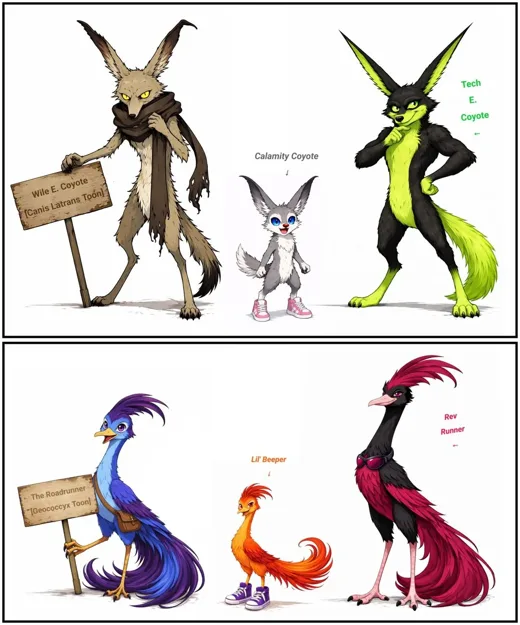 Illustration from “Random Looney Tunes Fanart”, Chapter 2
