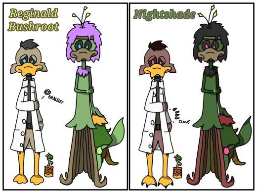 Illustration from “Bushroot Headcanons”