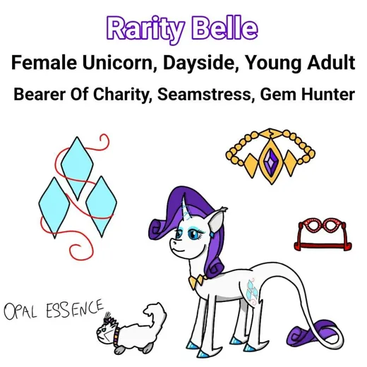 Illustration from “How I See My Little Pony”, Chapter 3