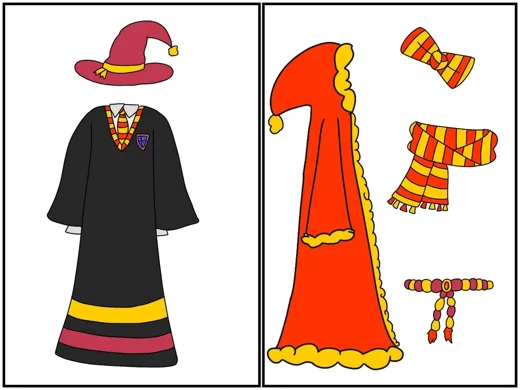 Illustration from “Harry Potter Headcanons”, Chapter 2
