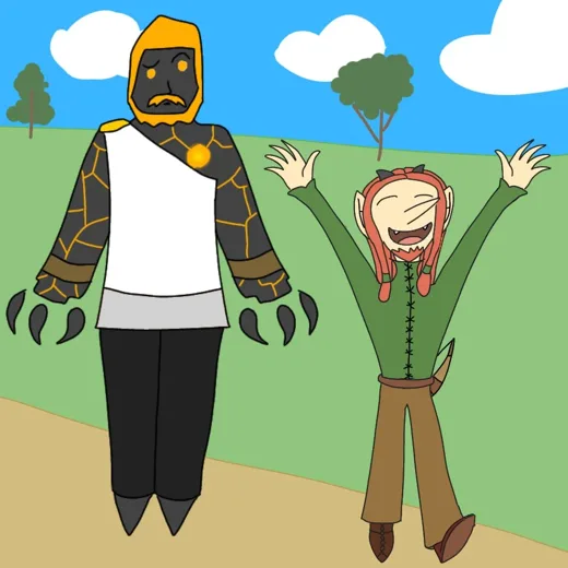 Illustration from “Theft Or Illusion, It's All Trickery In The End”, Chapter 1