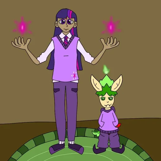 Illustration from “How I See My Little Pony”, Chapter 3
