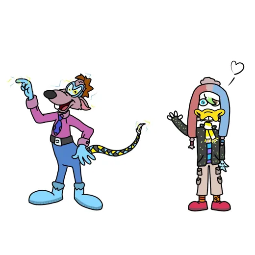 Illustration from “Highschool Four”, Chapter 3