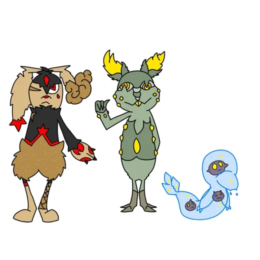 Illustration from “Do Fakemon Count As Fanfiction?”, Chapter 20