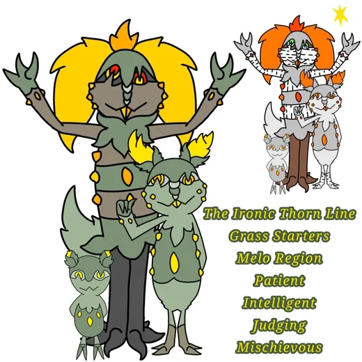 Illustration from “Do Fakemon Count As Fanfiction?”, Chapter 22
