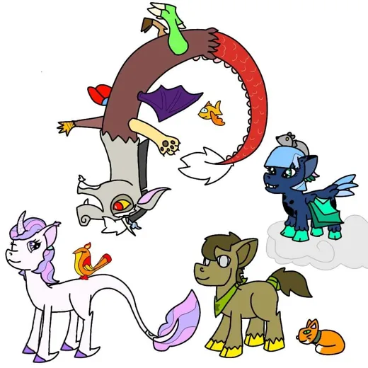 Illustration from “How I See My Little Pony”, Chapter 3