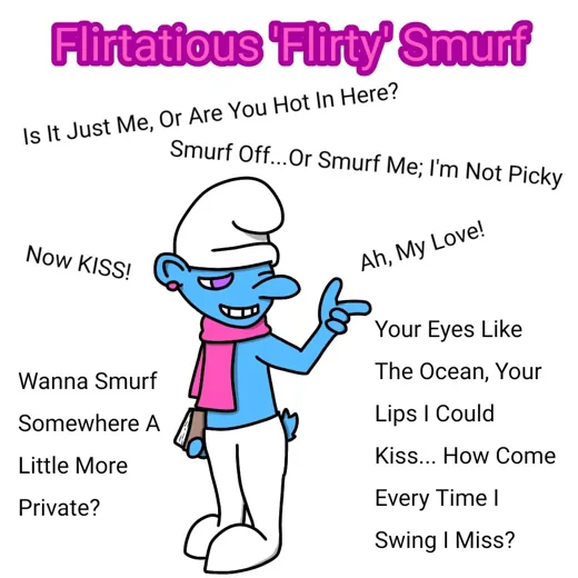Illustration from “Smurfy Love”, Chapter 7