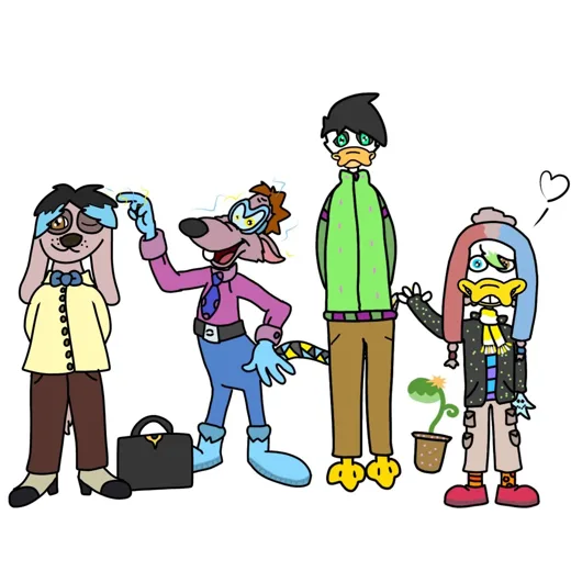 Illustration from “Highschool Four”, Chapter 3