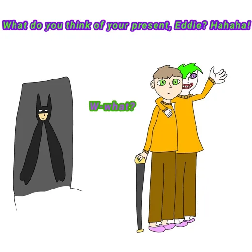Illustration from “Riddler's Bad Day”