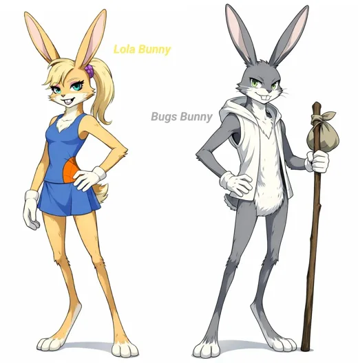 Illustration from “Random Looney Tunes Fanart”, Chapter 2